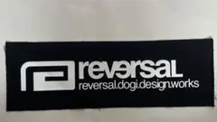 reversalリバーサル　柔術　JIU-JITSU パッチ 未使用　黒