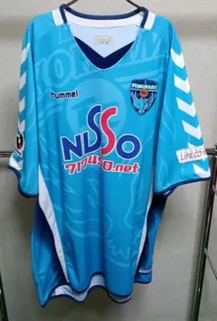 ヒュンメル（hummel）横浜FC 2007-2008 ホームユニフォーム - メルカリ