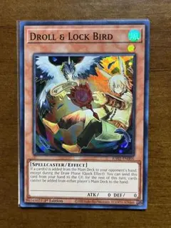 【遊戯王】ドロール＆ロックバード　英語　EU版　レリーフ イラスト違い】遊戯王 RA02-EN006 ドロール＆ロックバード (英語