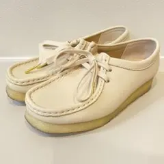 【美品】CLARKS クラークス ワラビー ヌバックレザー UK5 1/2のサムネイル