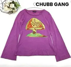 CHUBB GANG【チャビーギャング】トップス　長袖Tシャツ 袖口広　プリント