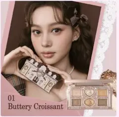 FlowerKnowsスウィーティーベアコレクション6色アイシャドウパレット01