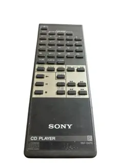SONY ソニー CDプレーヤー用リモコン RM-D470
