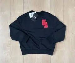 新品アンダーアーマー長袖トレーナー 130cm黒　スウェット　スポーツ