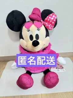 ミニーマウス　More pink More ribbons BIGぬいぐるみ　③
