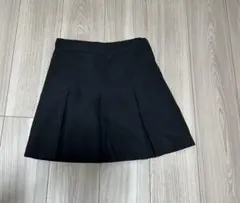 WC WEGO プリーツスカート ミニスカート インパン ブラック