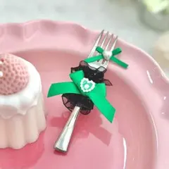 ぬい服 16cm 12cm10cm ぬいぐるみ服 おすわりフォーク グリーン 緑