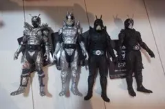 バンダイ ライダー怪人ソフビ 仮面ライダーアギト アンノウン5体セット