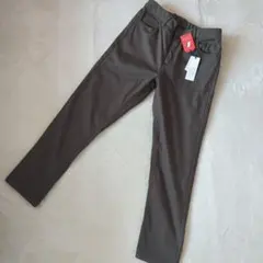 新品未使用品！裏起毛 ストレッチスリムフィットパンツ カーキ L