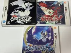 ポケットモンスター　ブラック　Y　ムーン