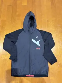 最終値下アシックスジャケットAIMTRGハイブリッドフリースフルジップフーディ