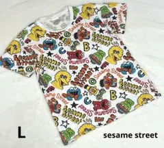 【セサミストリート 】Tシャツ ユニバーサルスタジオジャパン　　L