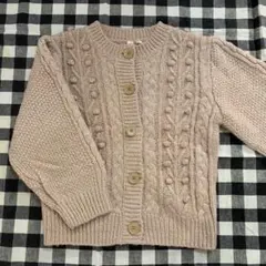 Samansa Mos2 Lagom ニットカーディガン Lサイズ