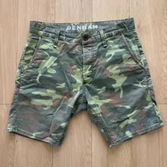 DENHAM デンハム　迷彩柄 ショートパンツ　W30のサムネイル