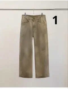 ancellm CHINO WIDE SLACKS 26SS