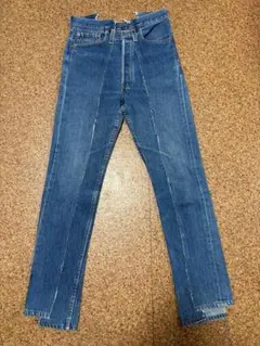 【USA製】Levi's 501 再構築 リメイク ドッキング デニム ジーンズ