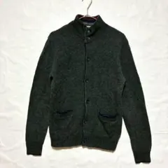 ○a.v.v HOMME 立ち襟 ニットジャケット グレー Mのサムネイル