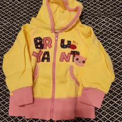 BRUYANT パーカー ワッペン レース