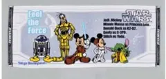 東京ディズニーランド スター・ウォーズ コラボフェイスタオル　スターウォーズ