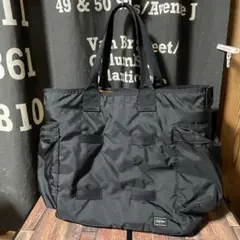 PORTER ポーター フォース トートバッグ 2way 肩掛け ブラック