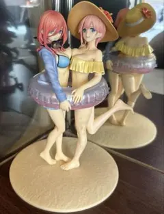 本日限定値下げ　五等分の花嫁 一花&三玖 フィギュア WING 新品未開封品 ウイング 五等分の花嫁「中野一花＆中野三玖」1/7スケールフィギュア