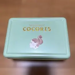 【空き缶】COCORIS プレミアムサンドクッキー（ピスタチオ）