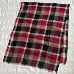 BLUE LABEL CRESTBRIDGE ストール　チェック　ブルーレーベル