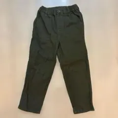 RUGGED WORKS ダークグリーン ストレートパンツ 100cm