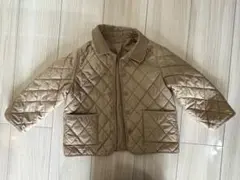 UNIQLO キルティング ベージュジャケット 100cm~