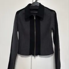 ジップカーディガン カーディガン