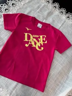 セントラルスポーツ　ダンススクール　Tシャツ　130 ピンク　名前記入なし