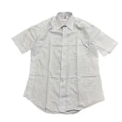 半袖ワイシャツ　日本製　ストライプ　古着　M相当 8#b