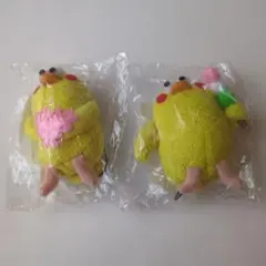 ドコモ　ポインコ兄弟ストラップ 2個セット