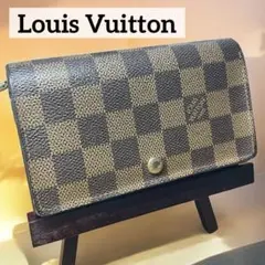 良品✨ ルイヴィトン M61730 ダミエ ポルト モネ ビエ トレゾール　財布