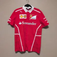 ケ*ル様 Puma Ferrari 半袖シャツ Sサイズ 赤