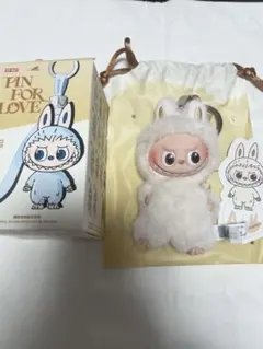 【正規品】POP MART PIN FOR LOVE ［A］イニシャルラブブ