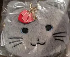 スタバ完売品 バレンタイン2026ファーポーチキャット