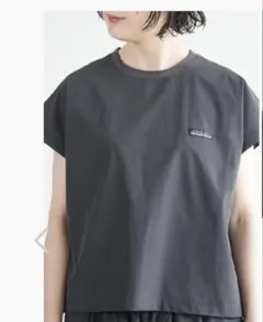 THOUSAND MILE(サウザンドマイル)❤︎フレンチスリーブシャツ黒⭐︎超美品のサムネイル
