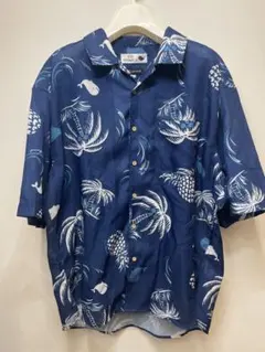 B＆T CLUB 大きいサイズ FATANIMALS クジラ半袖シャツ アロハのサムネイル