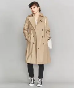 【美品】ビューティアンドユース　トレンチコート