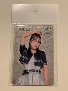 【M☆Splash!!】MIU メタリックカードステッカー■BSWオンラインくじ
