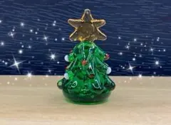 可愛い*°♡プチツリー☆ミニチュア　ガラス細工☆クリスマス