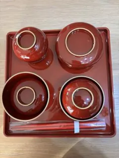 お食い初め 漆器 食器セット