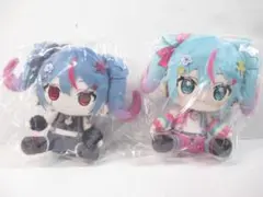 初音ミク デコミク ぬいぐるみ ライトネス ダークネス にーにゃ 3点
