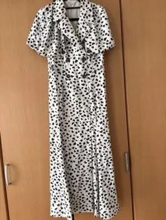 SNIDEL バリエケープカラートレンチワンピース