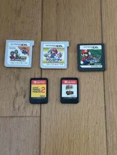 スーパーマリオシリーズまとめ DS 3DS Switch ソフトパッケージ無し