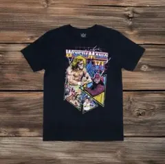 Q*郎様 WWE レッスルマニア レスリング 公式プロレス古着t メンズ ブラッのサムネイル