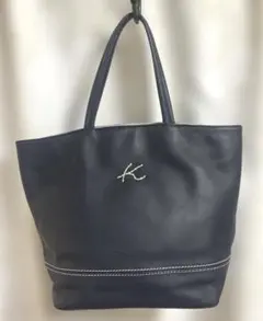 グレー トートバッグ