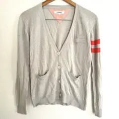 ⭐︎美品　TOMMY トミー Vネック ニット カーディガン グレー Mサイズのサムネイル