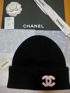CHANEL シャネル 24K CCロゴ モコモコニットキャップ - メルカリ